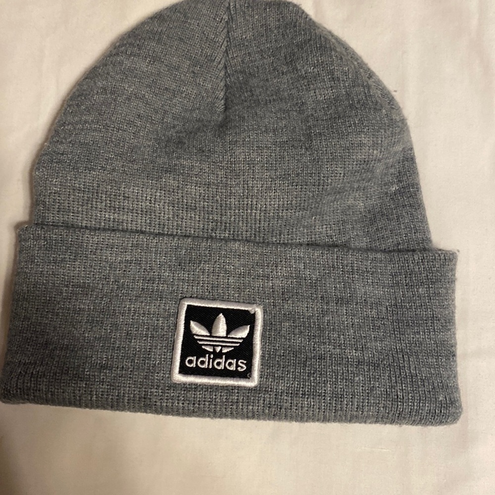Adidas winter hat color gray
